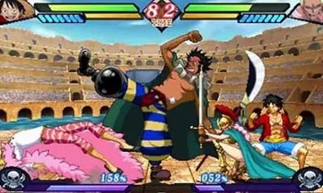 One Piece - Dai Kaizoku Colosseum (Japan) screen shot game playing